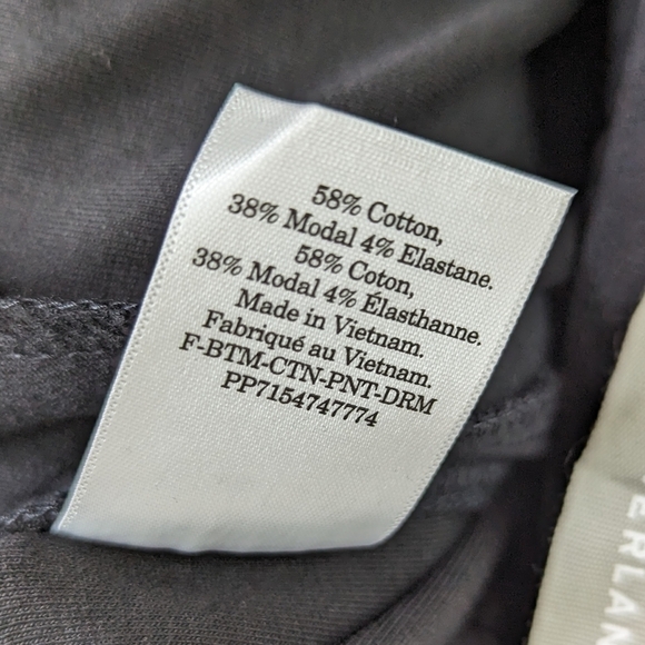 Everlane The Dream Pant Size Black Women High Rise Crop Pull On Ponte NEW - Picture 12 of 15